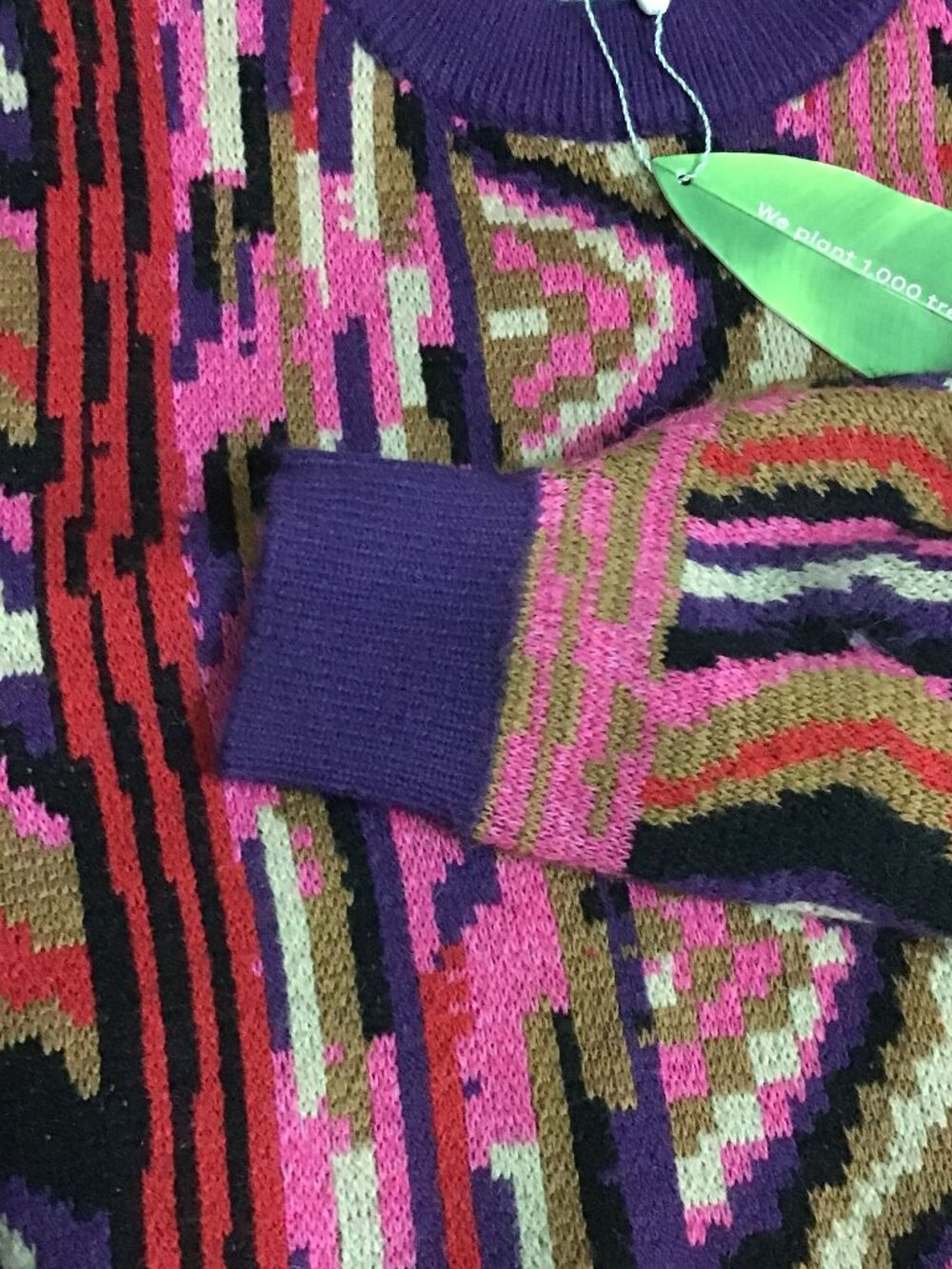 FARM Rio Multicolor Crew Neck Sweater - Picture 7 of 12
